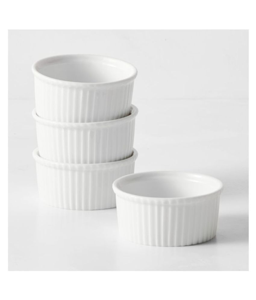 Mirakii Set of 4 Ramekin Dessert Bowl 50ml Buy Online at Best Price in