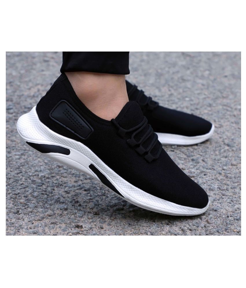 snapdeal black shoes