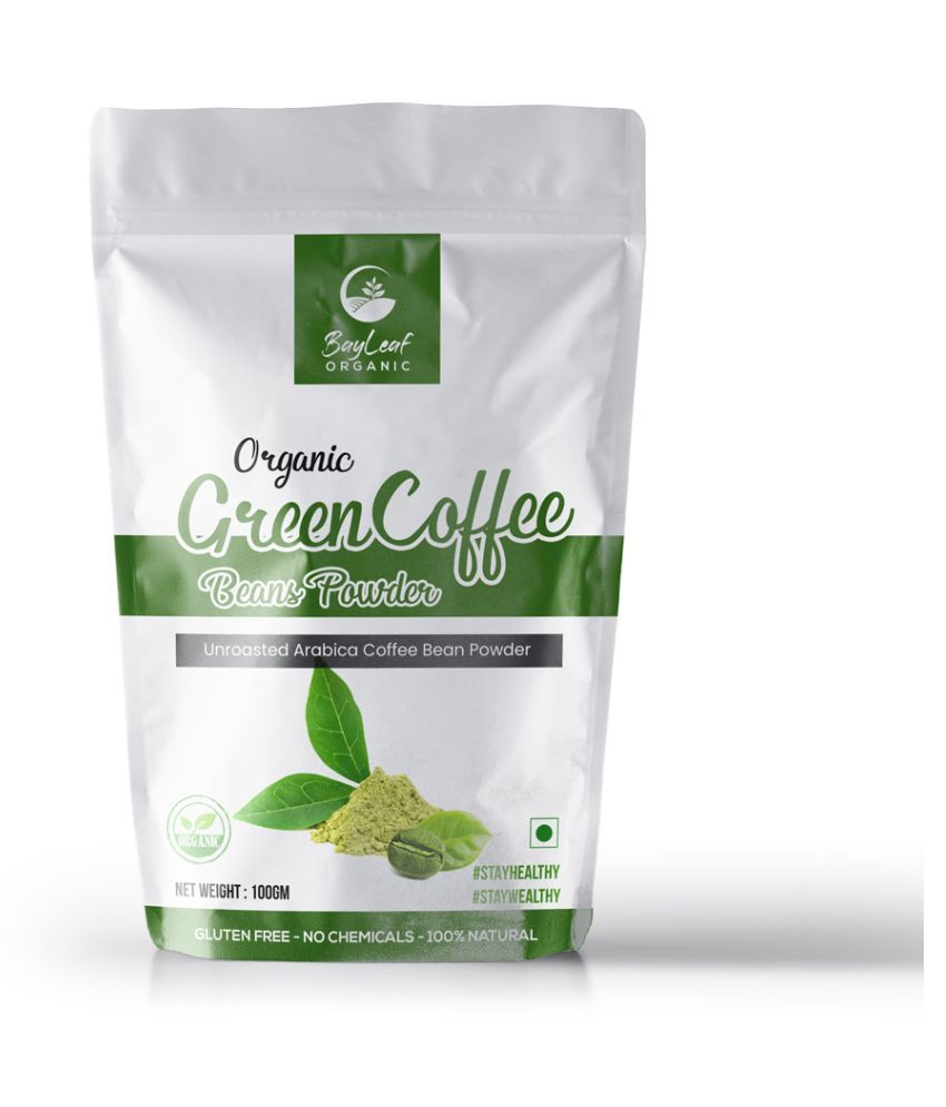 BayLeaf Organic Green Coffee Beans Powder 100 gm Unflavoured Single