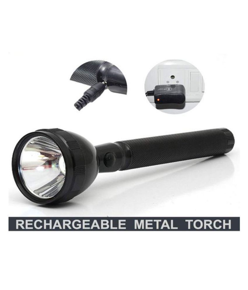 Rechargeable Industrial Security Purpose Metal Torch High Power ...