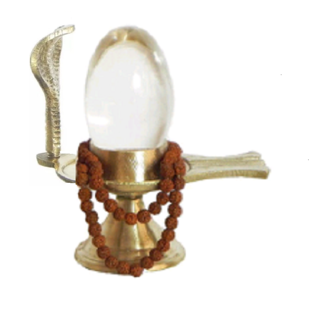     			Lucknow Pujan Store - Brass Shivling (Pack of 1)