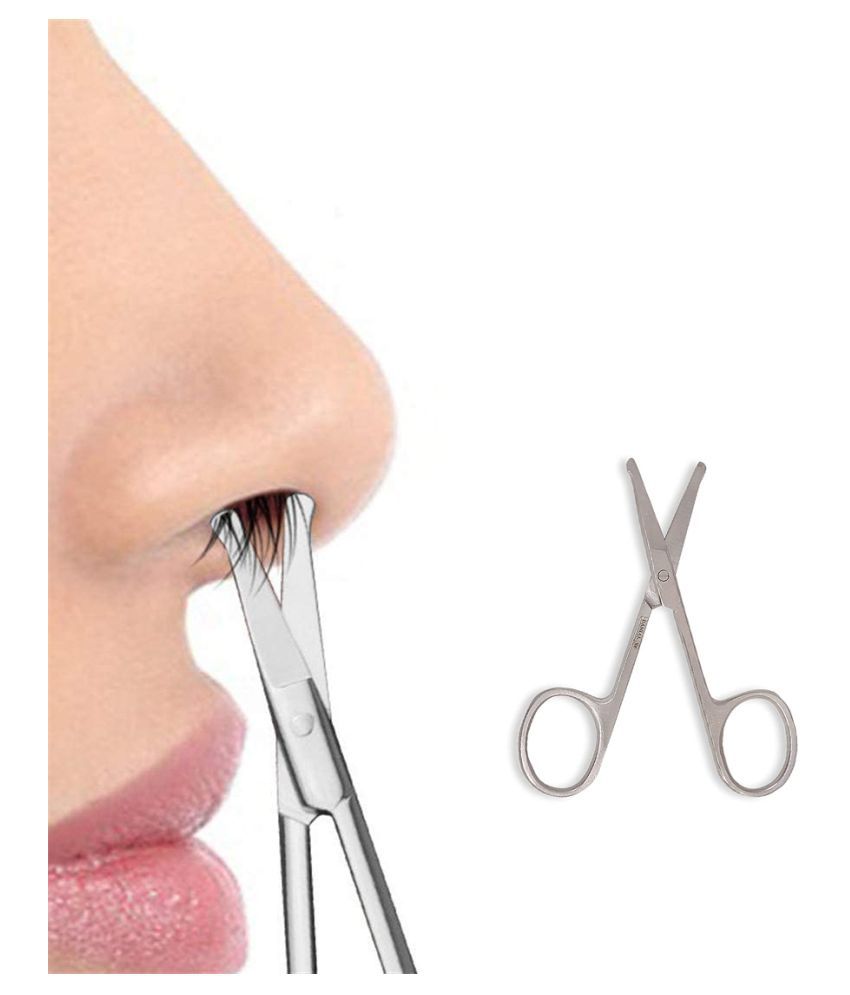 Buy Verceys Nasal Nose Hair Scissor | Moustache Scissors 4 inch |1 Pc  Online at Best Price in India - Snapdeal