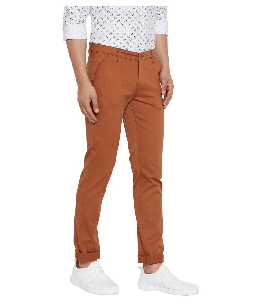 bright red chinos