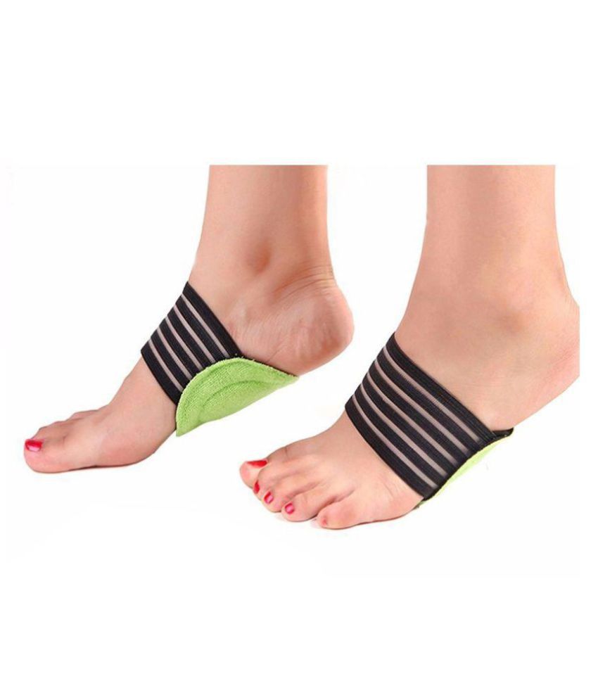 Jm 2pcs Achy Feet Cushioned Foot Arch Support Pain Absorber Relief ...