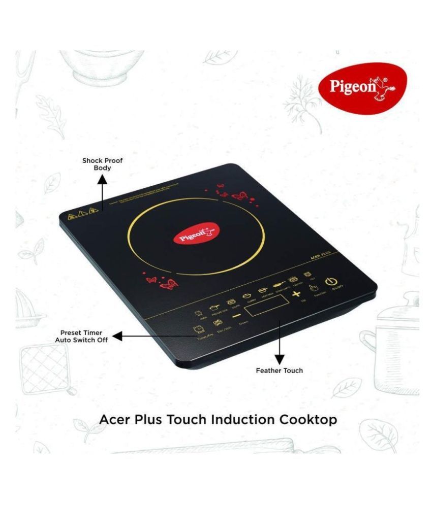 Pigeon Acarplus 1800 Watt Induction Cooktop Price in India Buy Pigeon