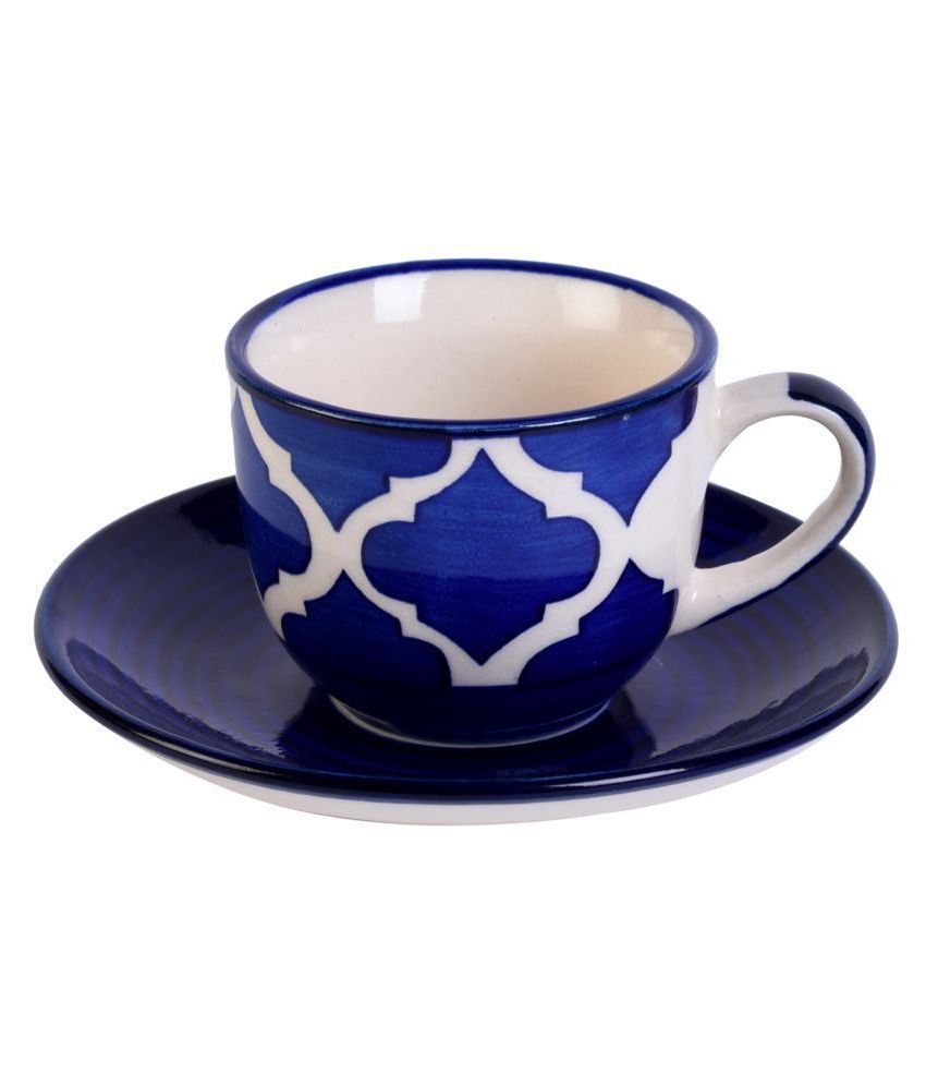 Indian Crafties Ceramic Tea Cup 12 Pcs ml Buy Online at Best Price in