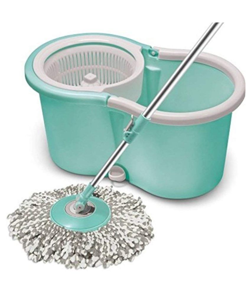 MOP HOME CLEANING Single Bucket Mop COMBO MOP1 & MICROFIBER DUSTER SET