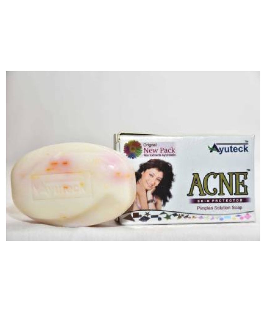 Connate Ayuteck Anti Acne Soap For Remove Pimples 75 G Pack Of 05