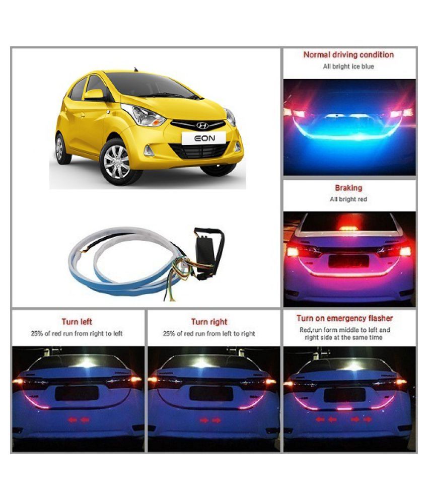 After Cars Hyundai Eon Flow Led Strip Trunk/Dicky/Boot/Tail Lights Buy