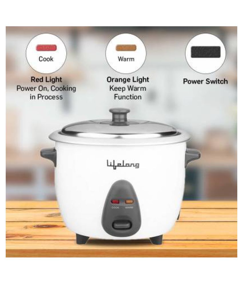 Lifelong LLRC18 1.8 Ltr Rice Cookers Price in India Buy Lifelong