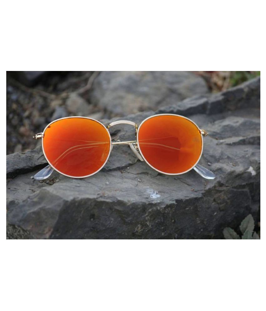 Resist Orange Round Sunglasses Round Orange Buy Resist Orange Round Sunglasses Round 