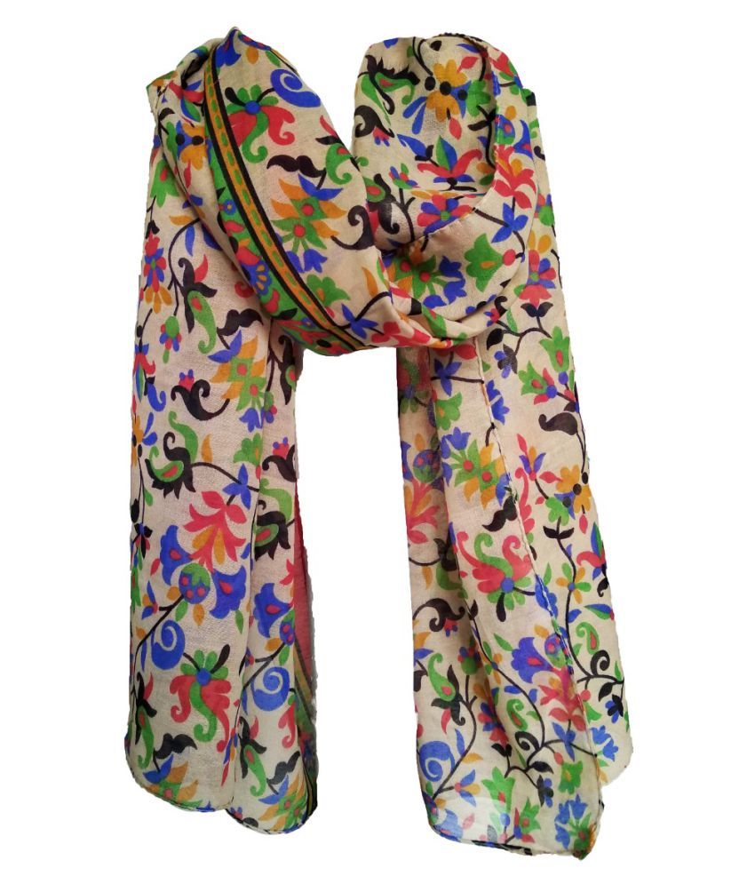 sairam-fashion-multicoloured-polycotton-floral-dupatta-price-in-india