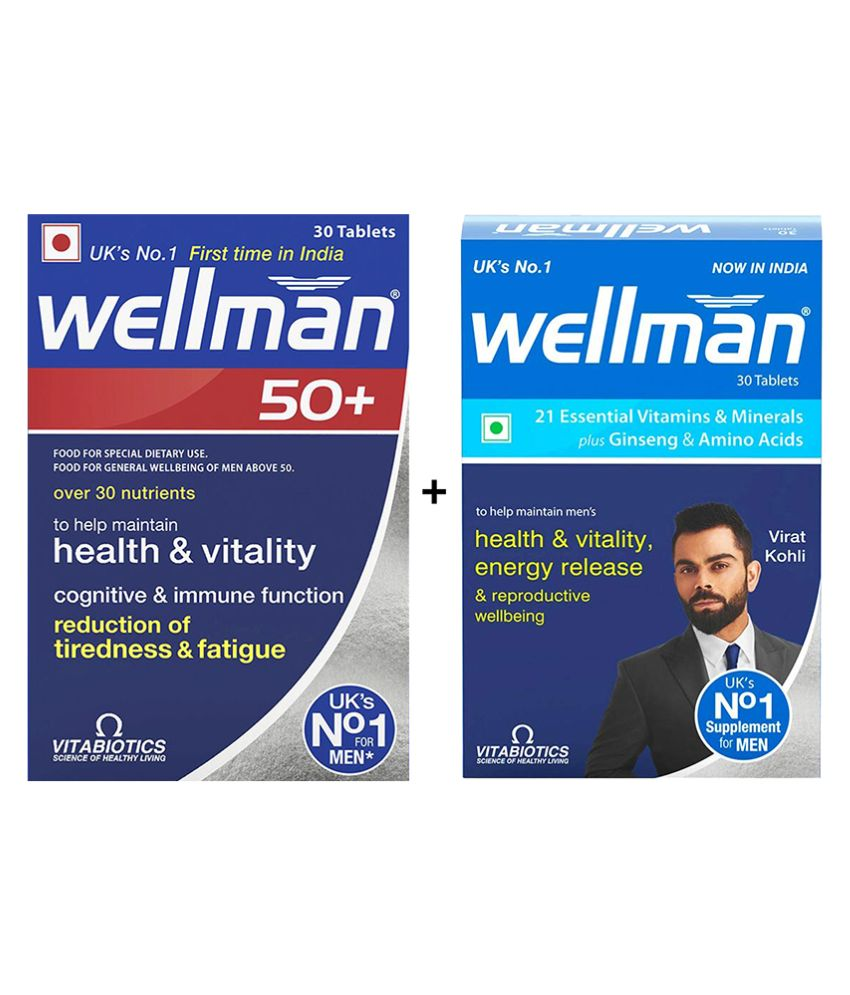 Wellman Multivitamins 30 mg Vitamins Tablets Buy Wellman Multivitamins