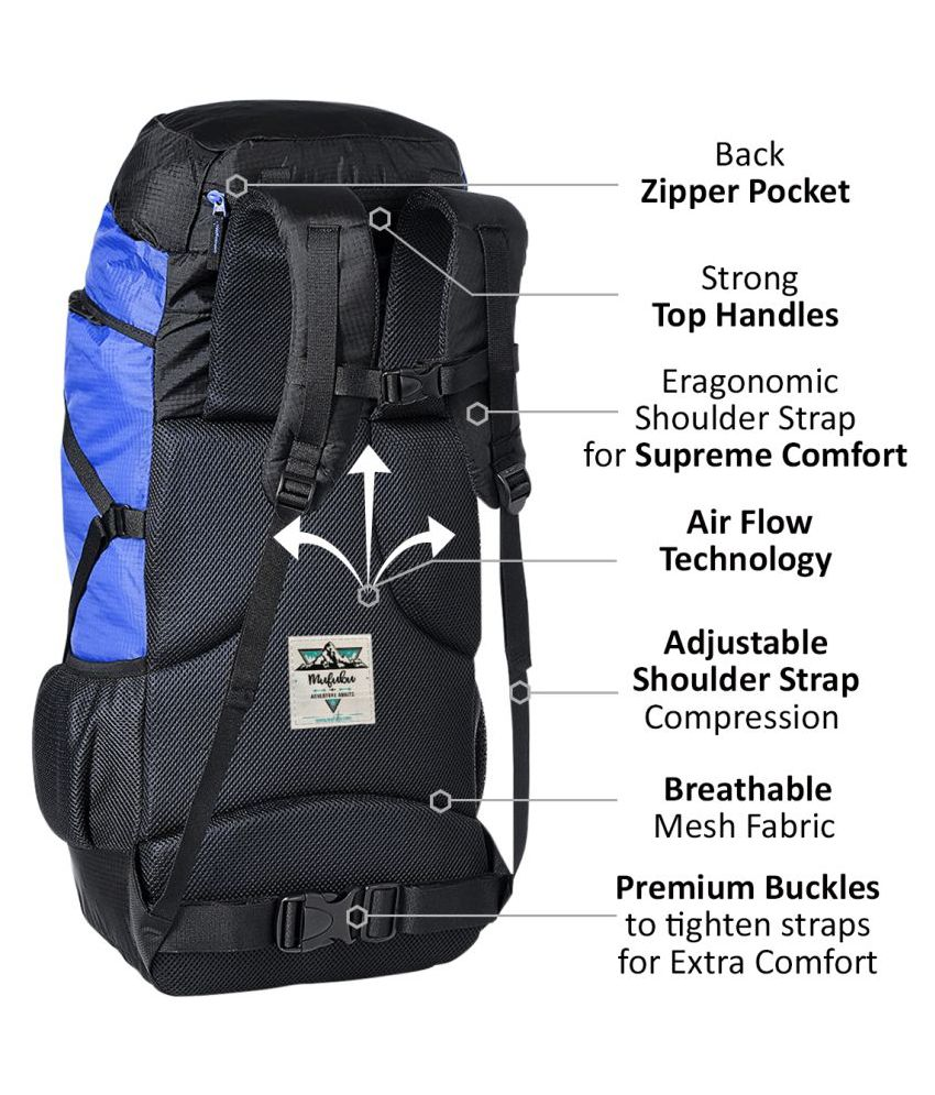 Bag Mufubu 55 Ltr Rucksack Mufubu Presents Get Unbarred 55 LTR