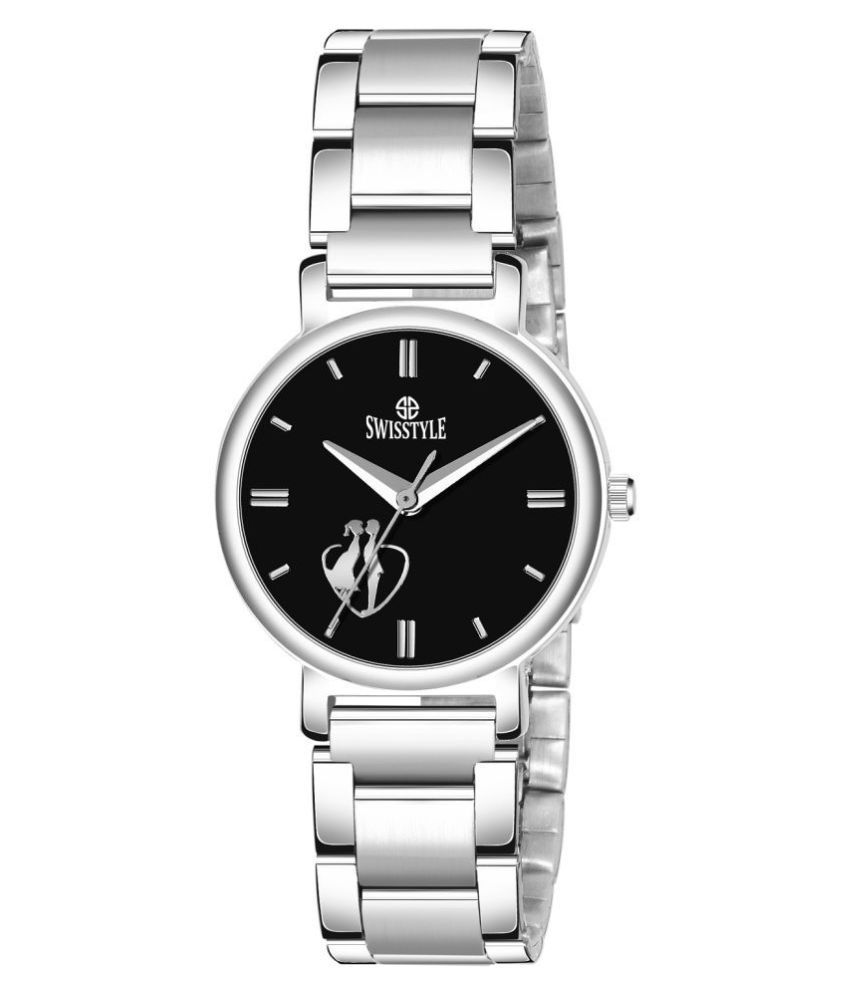 Swisstyle - Silver Stainless Steel Analog Womens Watch