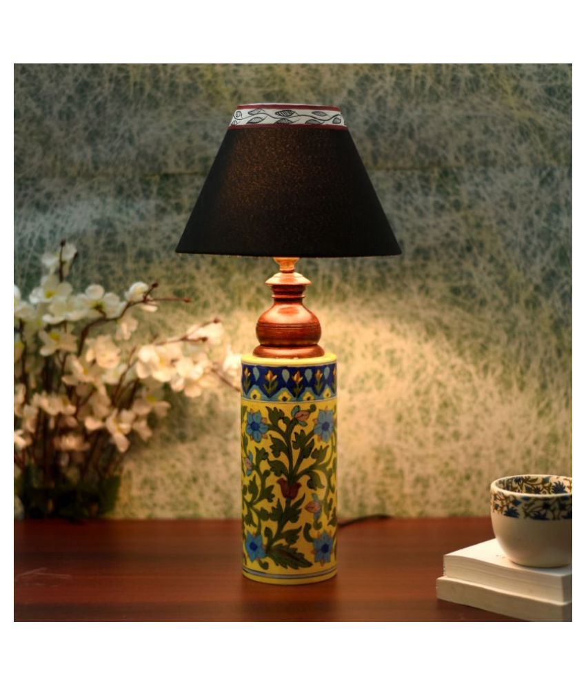     			Unravel India Ceramic Table Lamp - Pack of 1