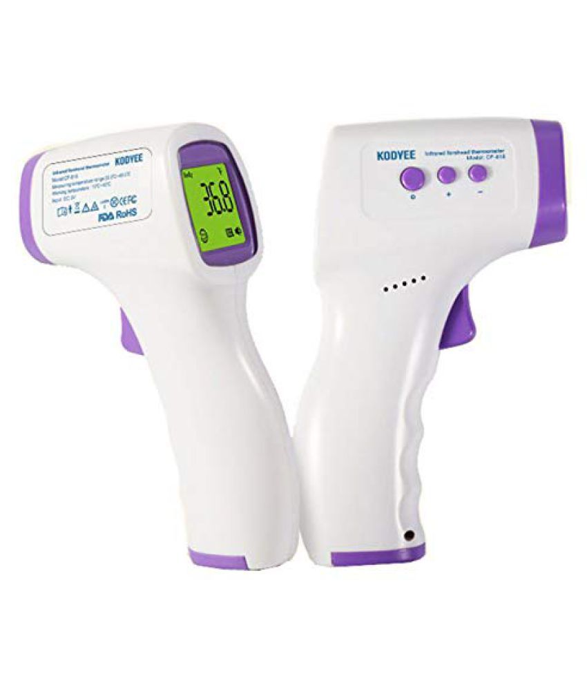 hitage One Oximeter Free thermometer digital for fever forehead