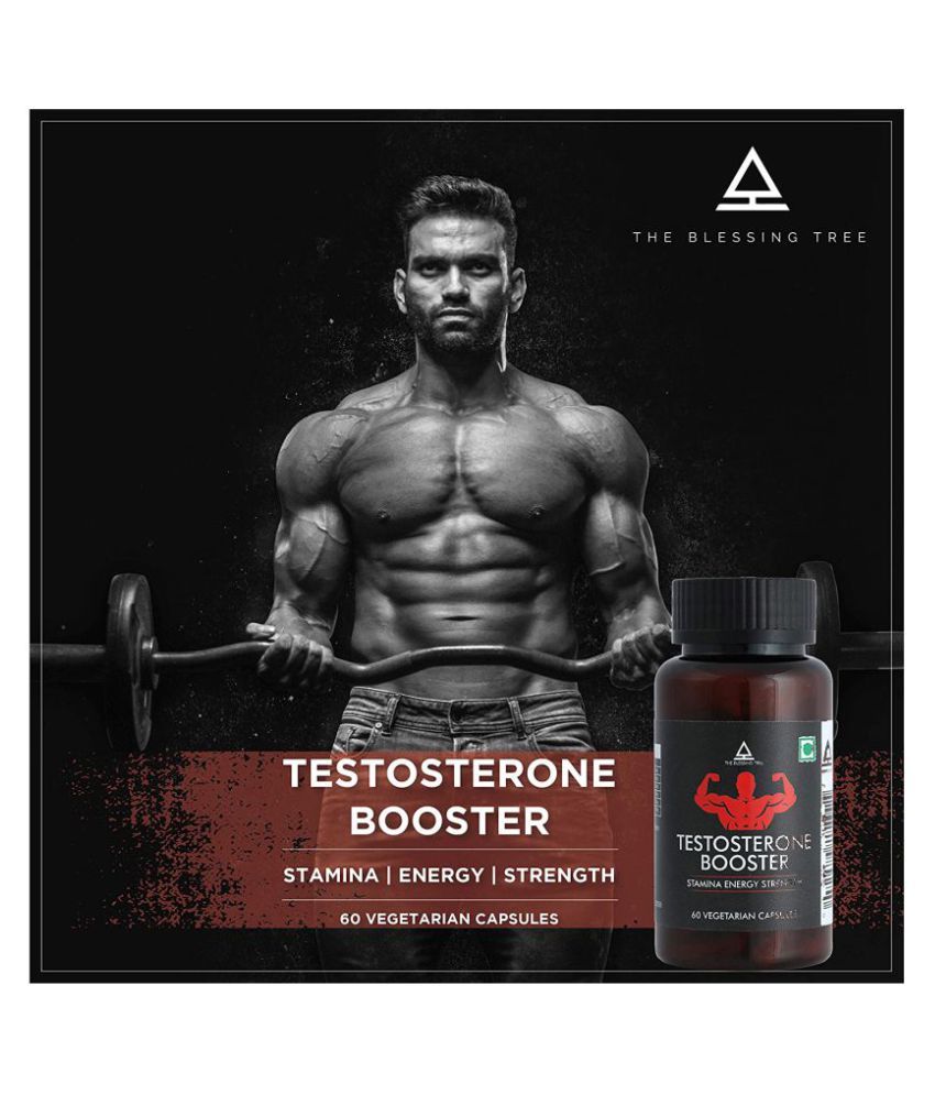 The Blessing Tree Testosterone Booster for Men 1 gm Vitamins Capsule
