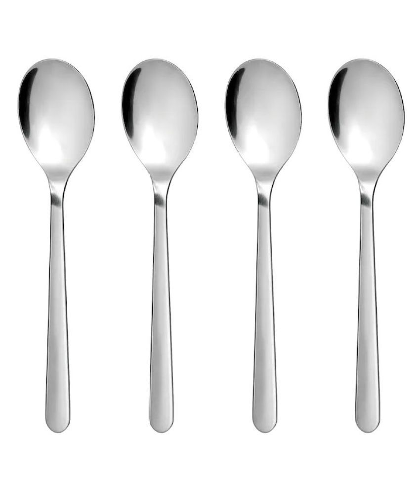 IKEA 4 Pcs Stainless Steel Dessert Fork Buy Online at Best Price in