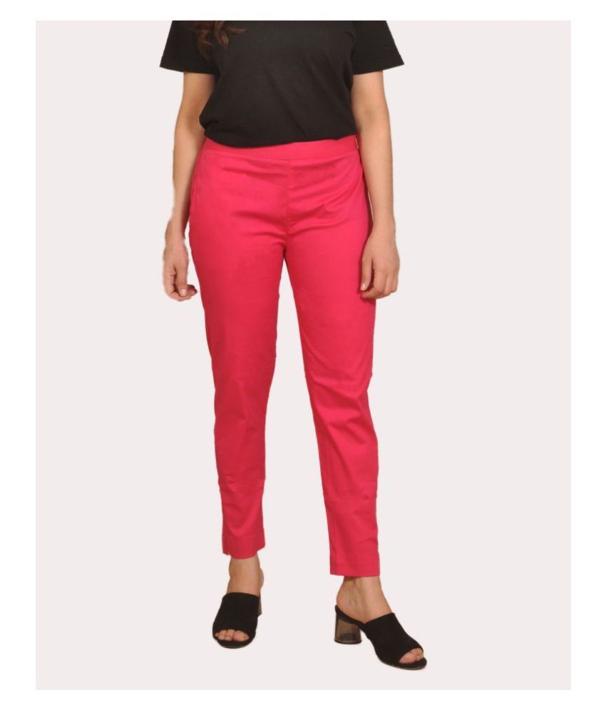 cotton lycra pants