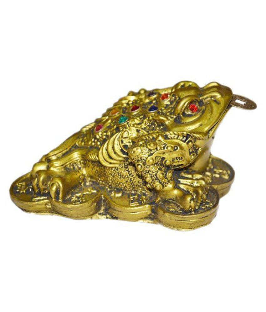     			Golden Feng Shui King Money Three Leg Frog