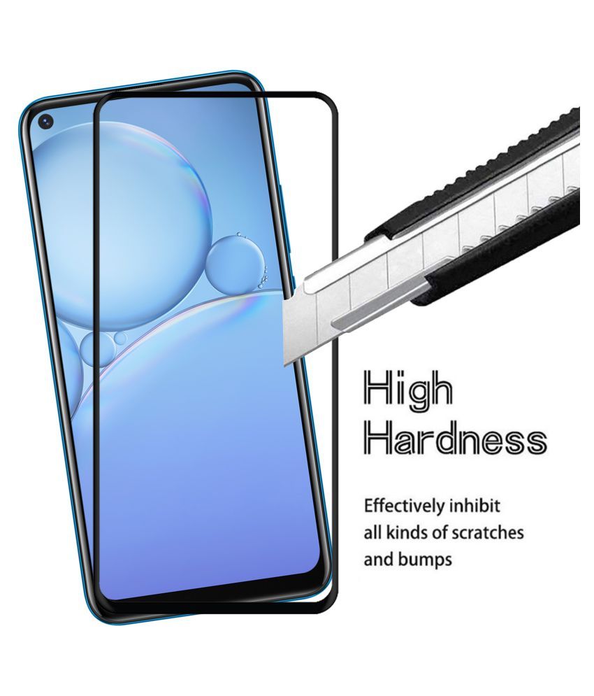 Vivo Y30 Full Glue Tempered Glass Screen Guard By Ve 6d Tempered Glass Screen Protector 5564