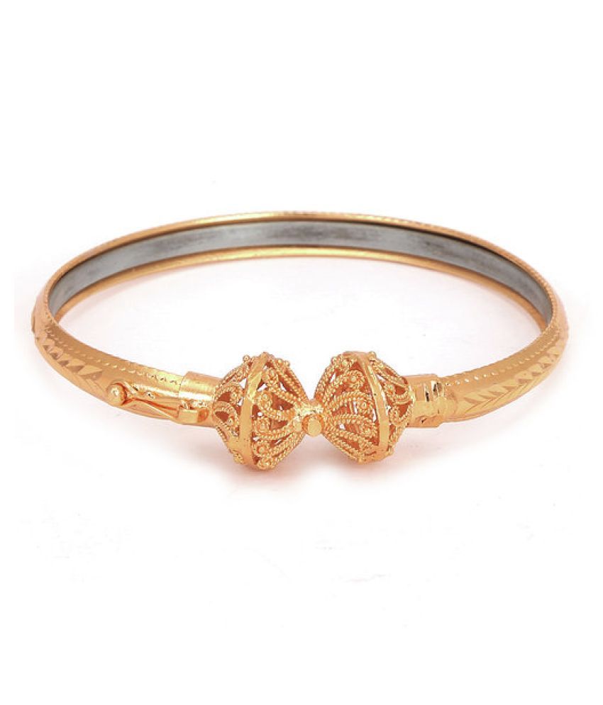 bengali gold iron bangle