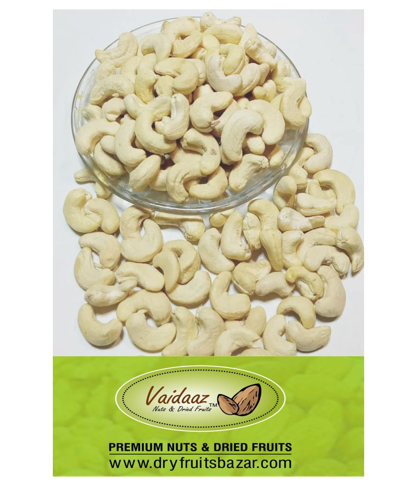 Vaidaaz Raw Cashews Nut (Kaju) 1000 g Pack of 2 Buy Vaidaaz Raw Cashews Nut (Kaju) 1000 g Pack