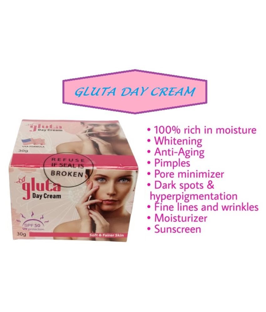 gluta white day cream