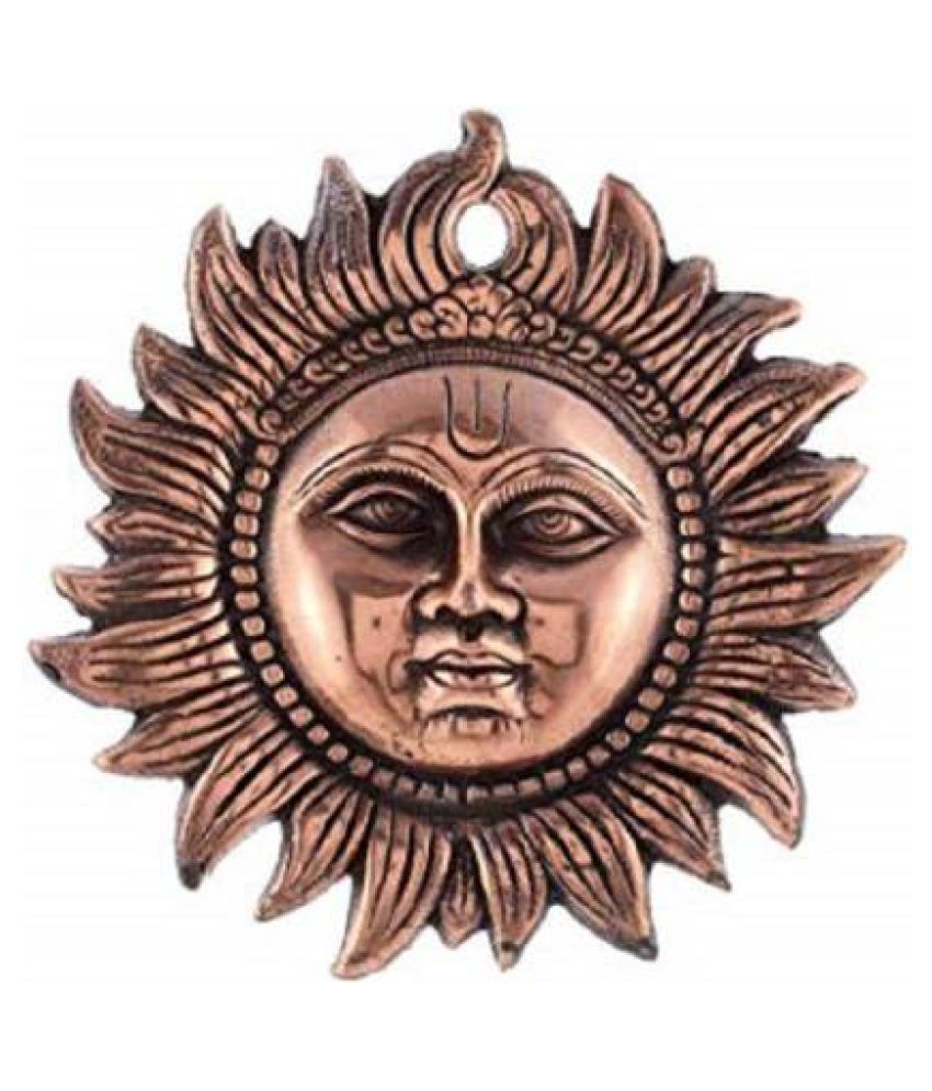 Shubh Sanket Vastu Copper Sun 8 inches Buy Shubh Sanket Vastu Copper