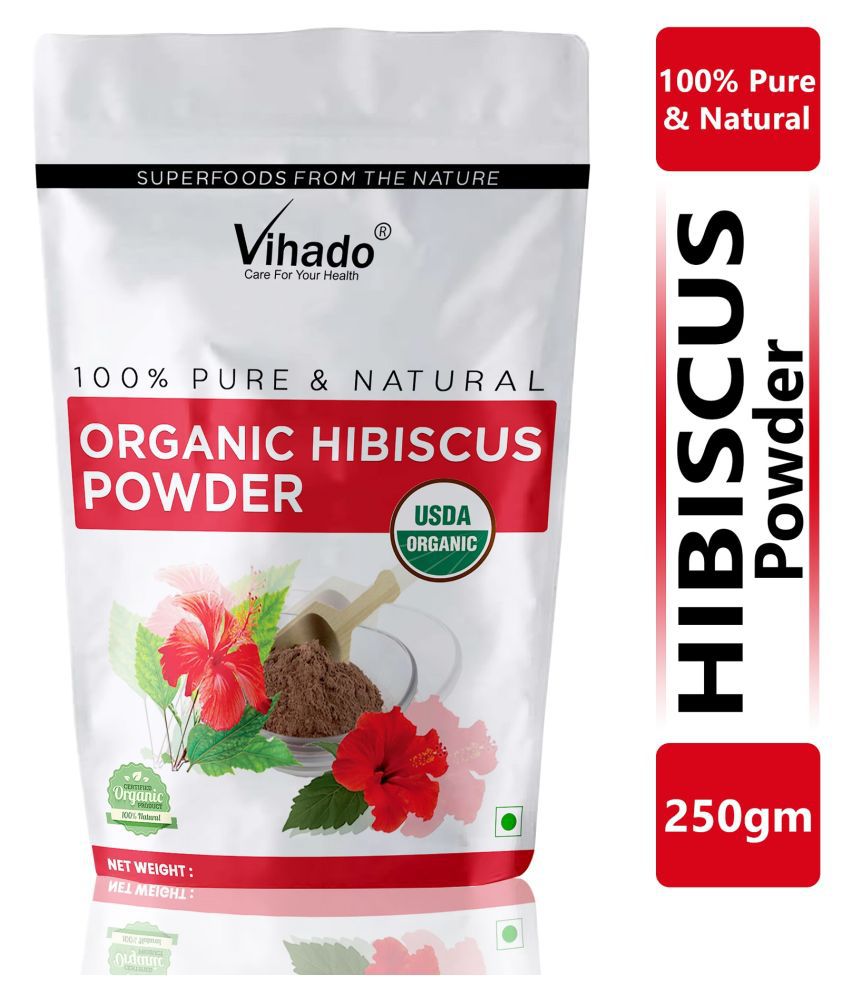     			Vihado Natural Hibiscus Powder Hair Scalp Treatment 250 g