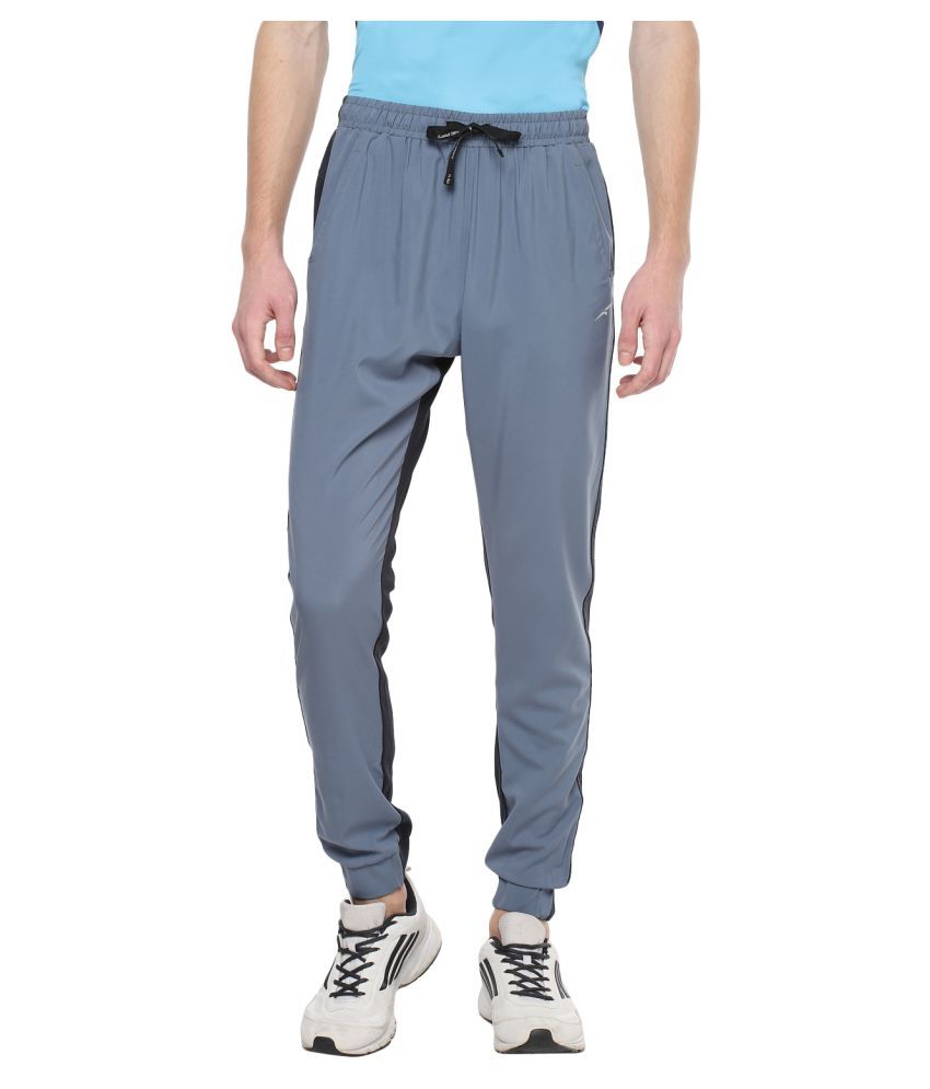 grey polyester joggers