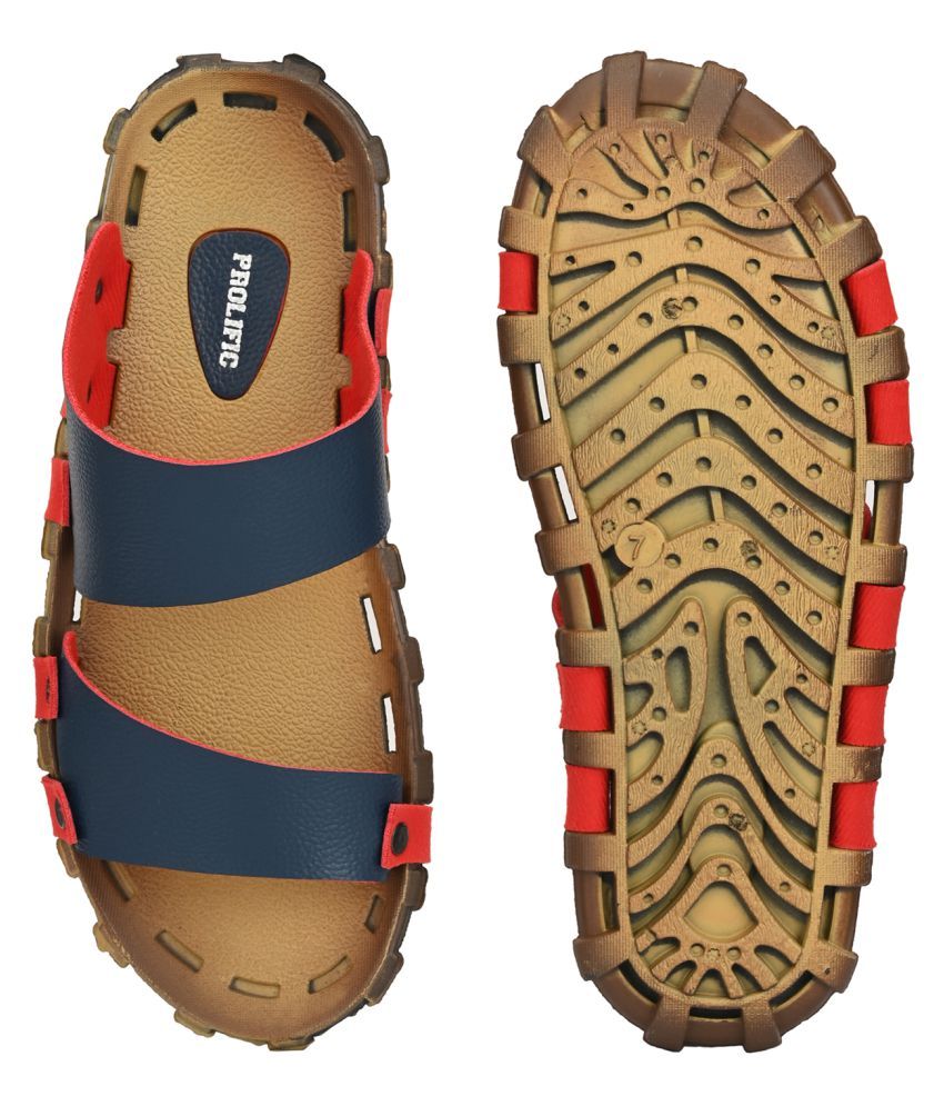 louis philippe men's leather sandals and floaters