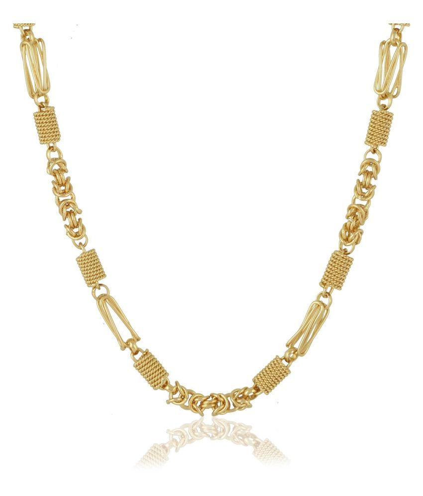     			Mens Trendy Artificial Gold Plated Chain. high Quality gold plated chain