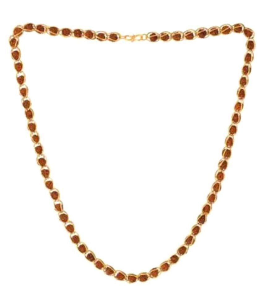 women gold mala