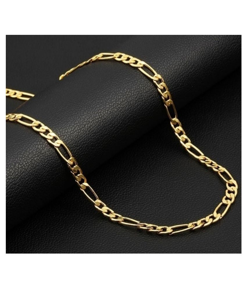 Sachin Link Chain Gold Plated 24 Inch Daily Use Stylish ...