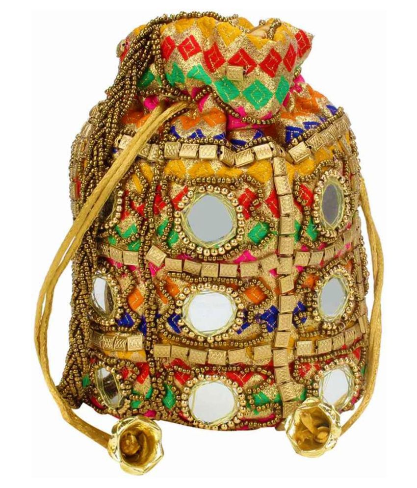 Buy ADABHUT Multi Silk Potli at Best Prices in India - Snapdeal