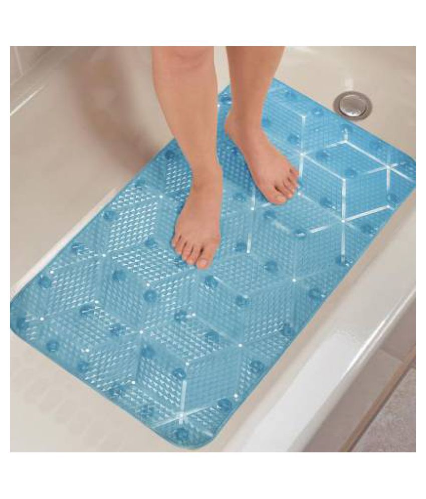     			E-Retailer Single Other Sizes Bath Mat Blue