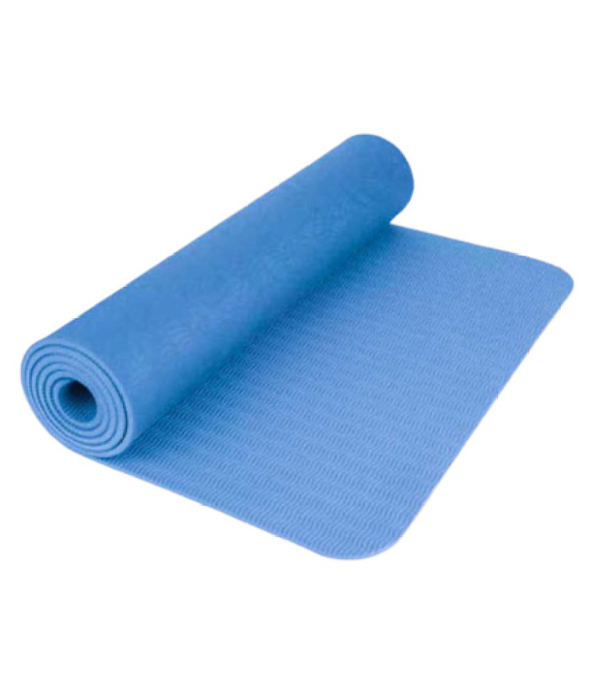 RIV Sports Fitness Yoga MAT Blue Color Sports and Fitness Non -Slip ...