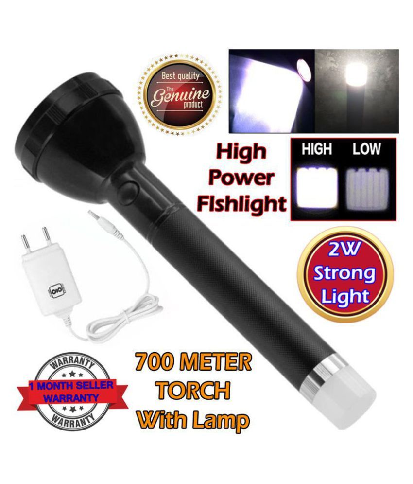     			SS 2W Flashlight Torch Dual Mode LED Bulbs - Pack of 1