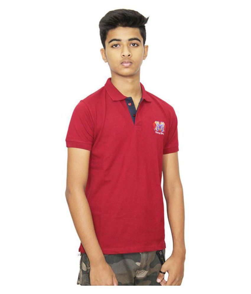 boys designer polo tops