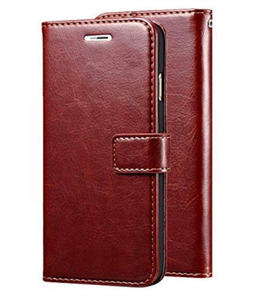 Oppo Reno Flip Cover by Kam Brown Flip Covers Online at Low Prices