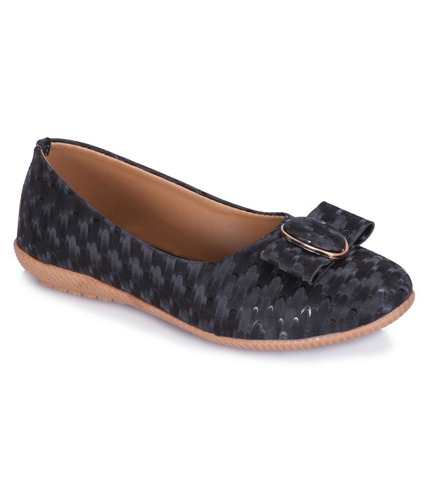 scoffe Black Ballerinas Price in India- Buy scoffe Black Ballerinas ...