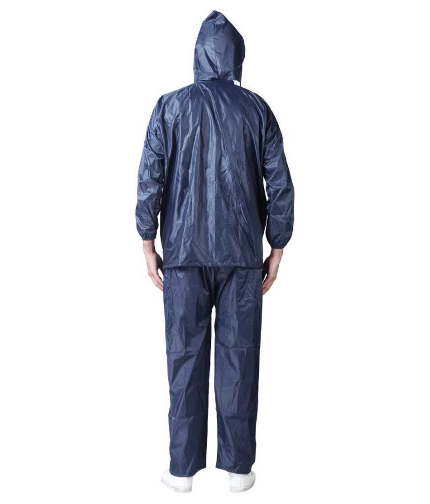 Rain Fighter Blue Rain Coat - Buy Rain Fighter Blue Rain Coat Online at ...