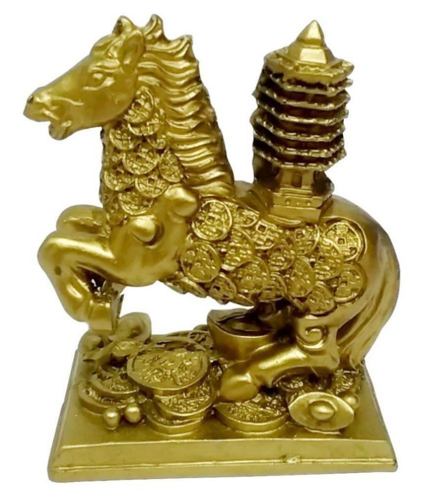     			Fengshui Wealth Horse with Education Tower