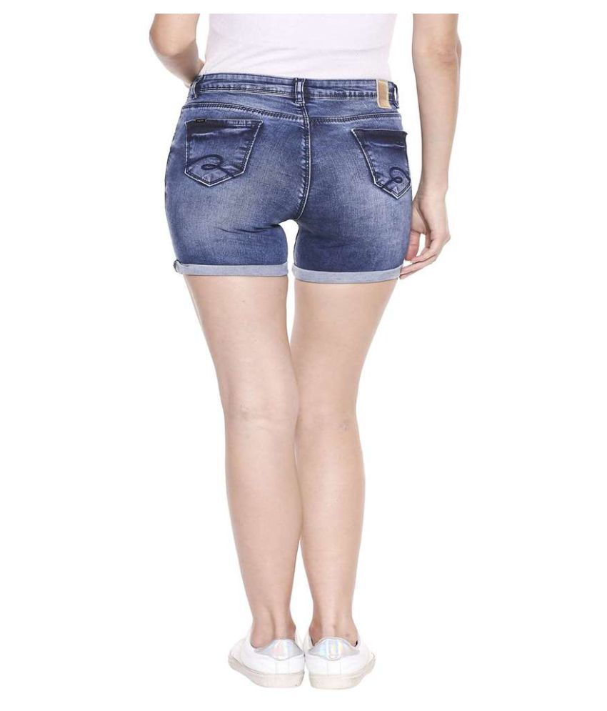 denim hot pants womens