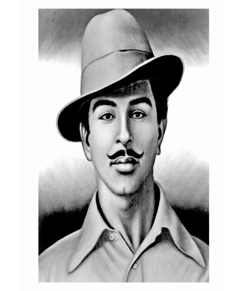 Bhagat Singh Wall Poster for Room M26: Buy Online at Best Price in ...