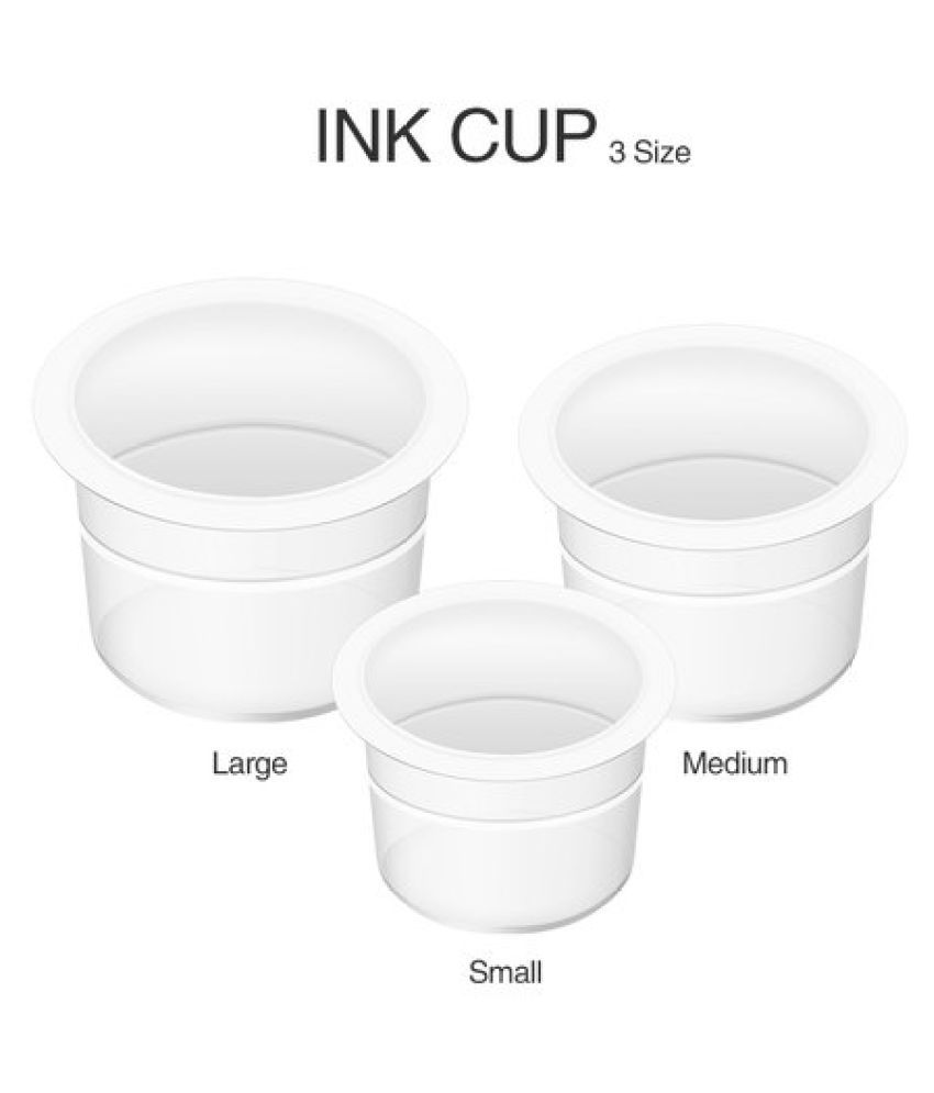 Tattoo Ink Cups Large Size 1000pc Buy Online at Best Price in India