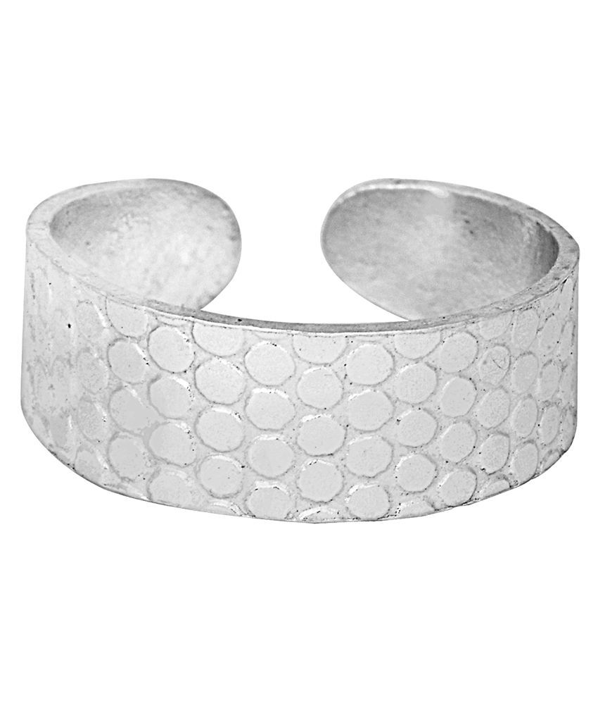 Classic Engraved Silver Toe RingTRRD002 Buy Classic Engraved Silver