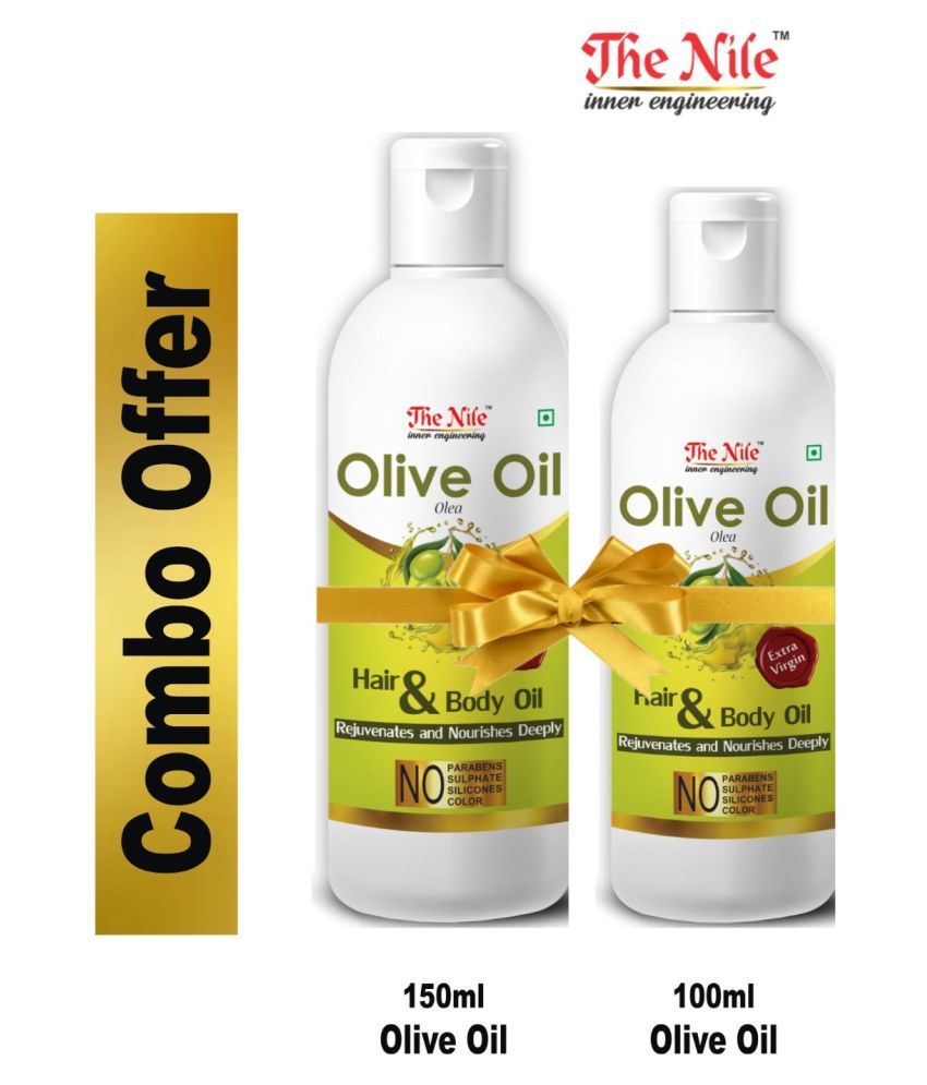     			The Nile Olive Oil 150 ML + Olive Oil 100 ML 250 mL Pack of 2